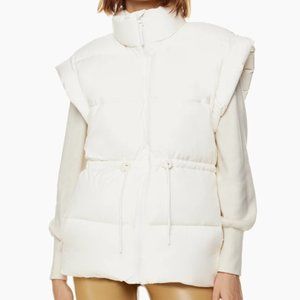 ARITZIA Wilfred The Laramie Puffer Vest in Oak